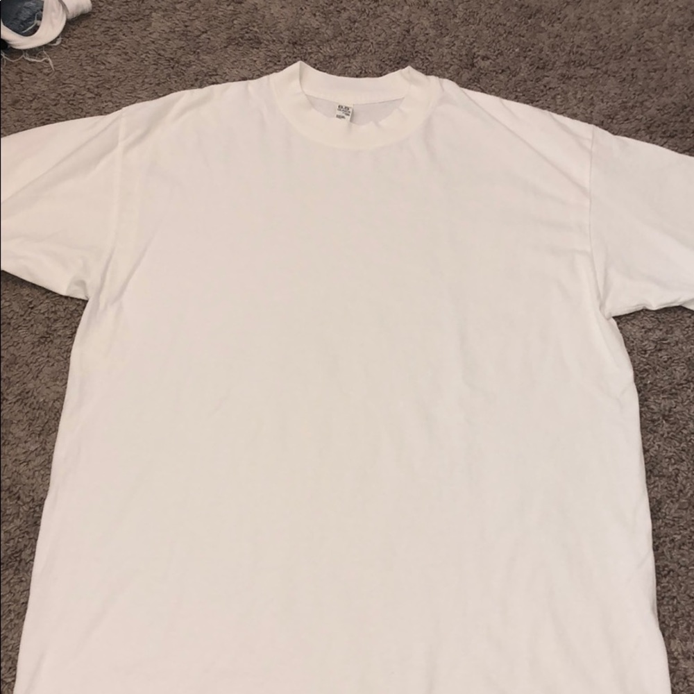 Los Angeles Apparel White Tee Shirt (Unisex)